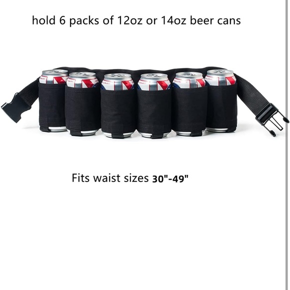 Beer Can Holster Belt 2 - Picture 3 of 5